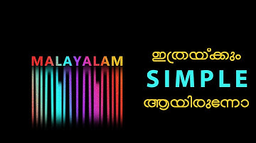 Long Gradient Shadow Text Effect in Adobe Photoshop Tutorial Malayalam