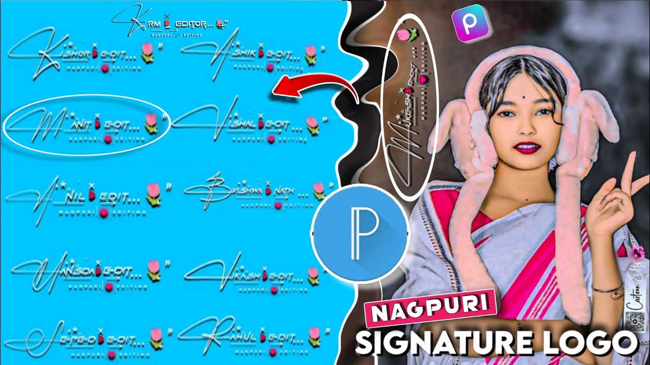 Nagpuri Logo Kaise Banate Hain 2026 🥵 | Instagram Trending Nagpuri Logo ❄️ | Step By Step Sikhe 😱