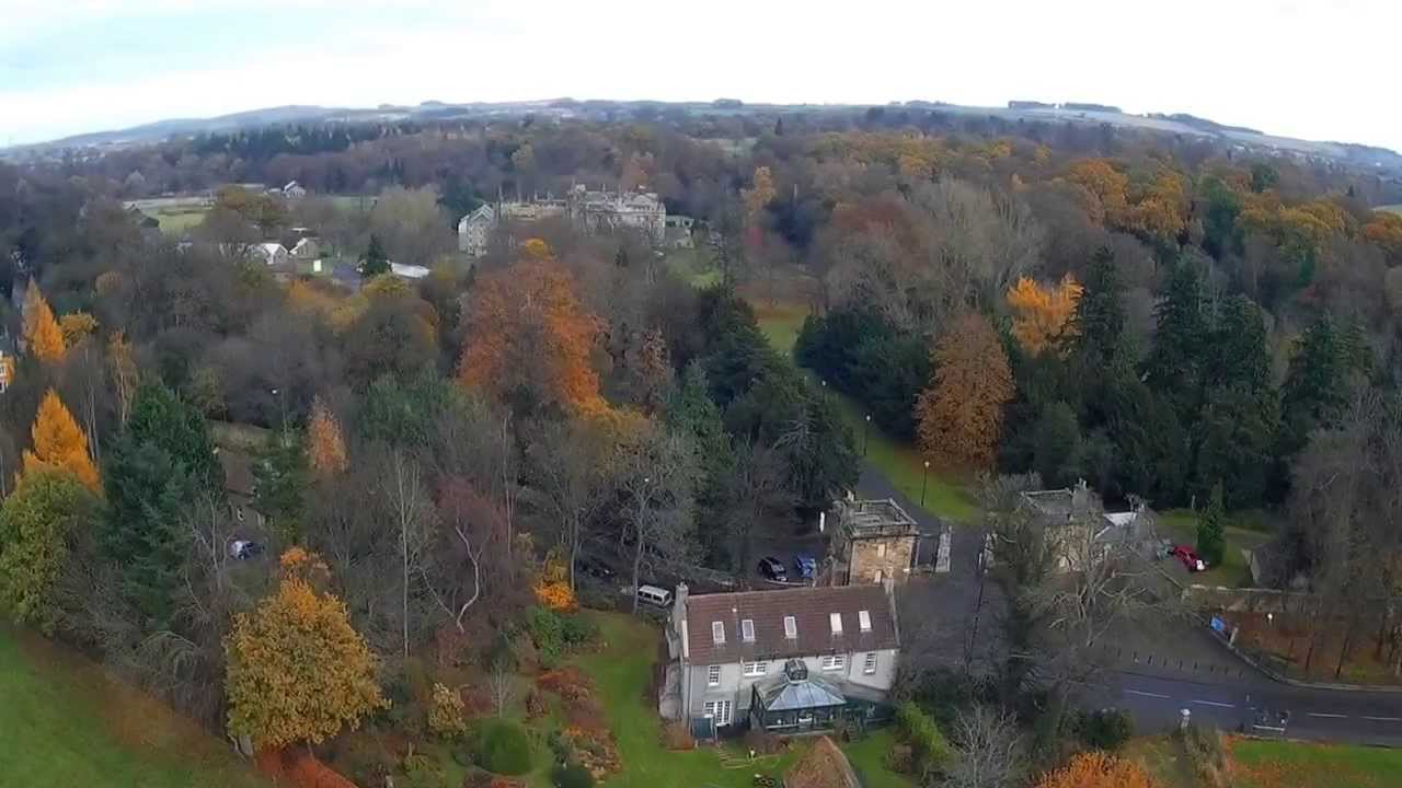 Ariel view of Newbattle Abbey
