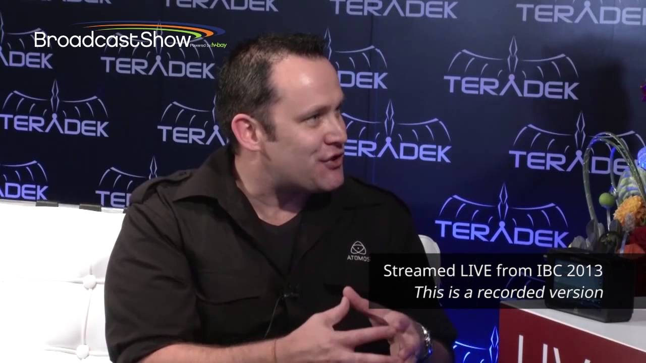 Atomos talking 4K on BroadcastShow LIVE at IBC 2013