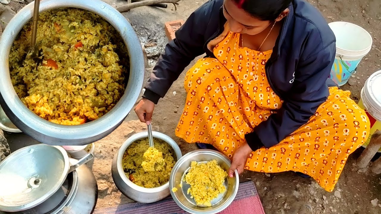 Khichdi Eating Video | Potato Khichdi Eating Video | Tomato And Daal Khichdi Eating Video 