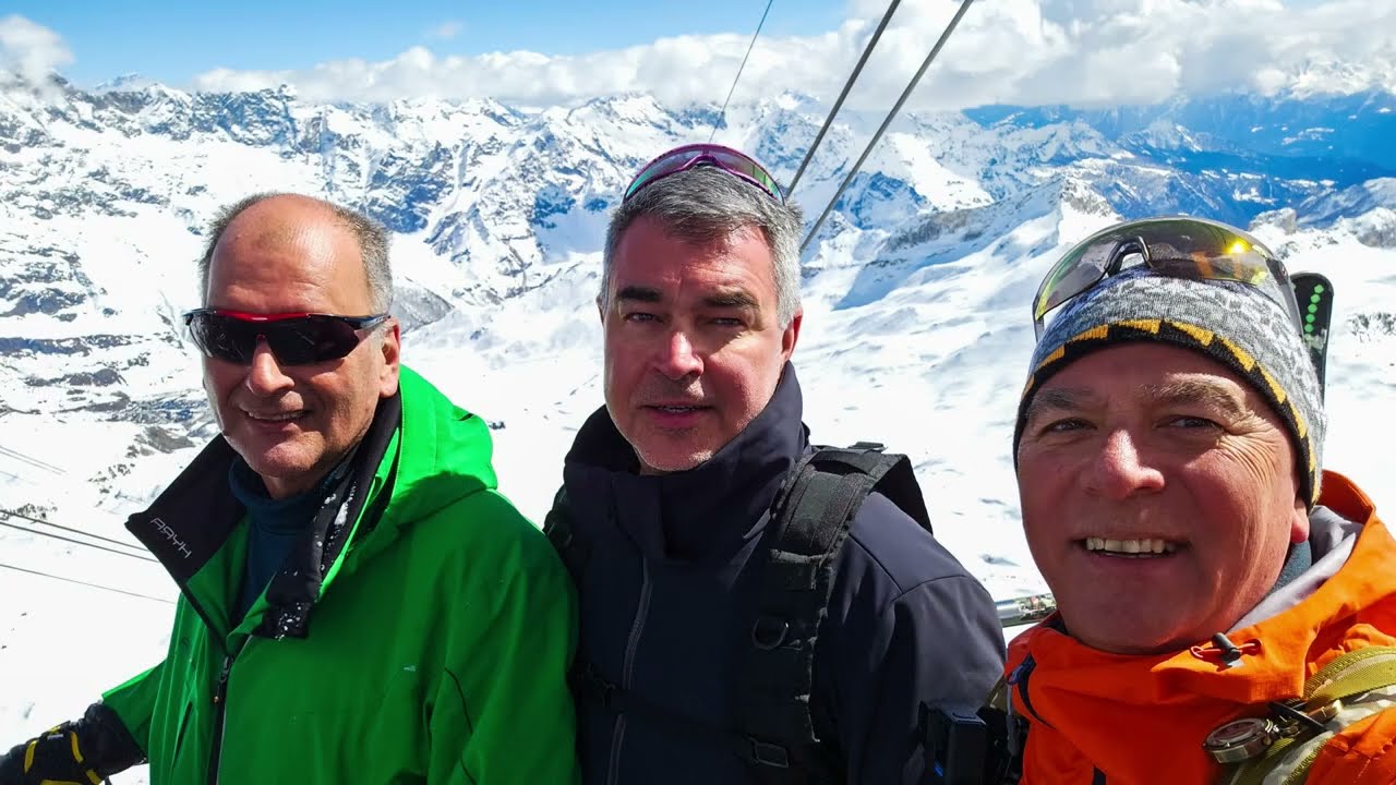 Plateau Rosa and Below