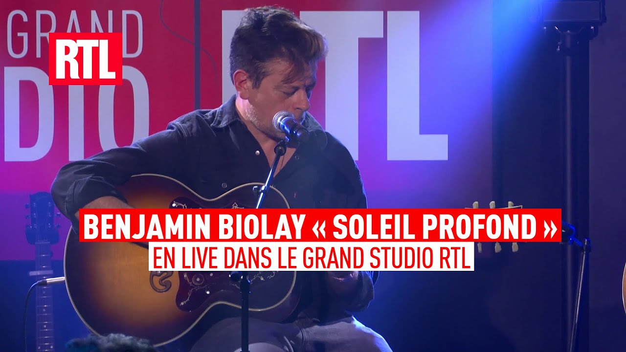 Benjamin Biolay - Soleil profond (Live) Le Très Grand Studio RTL