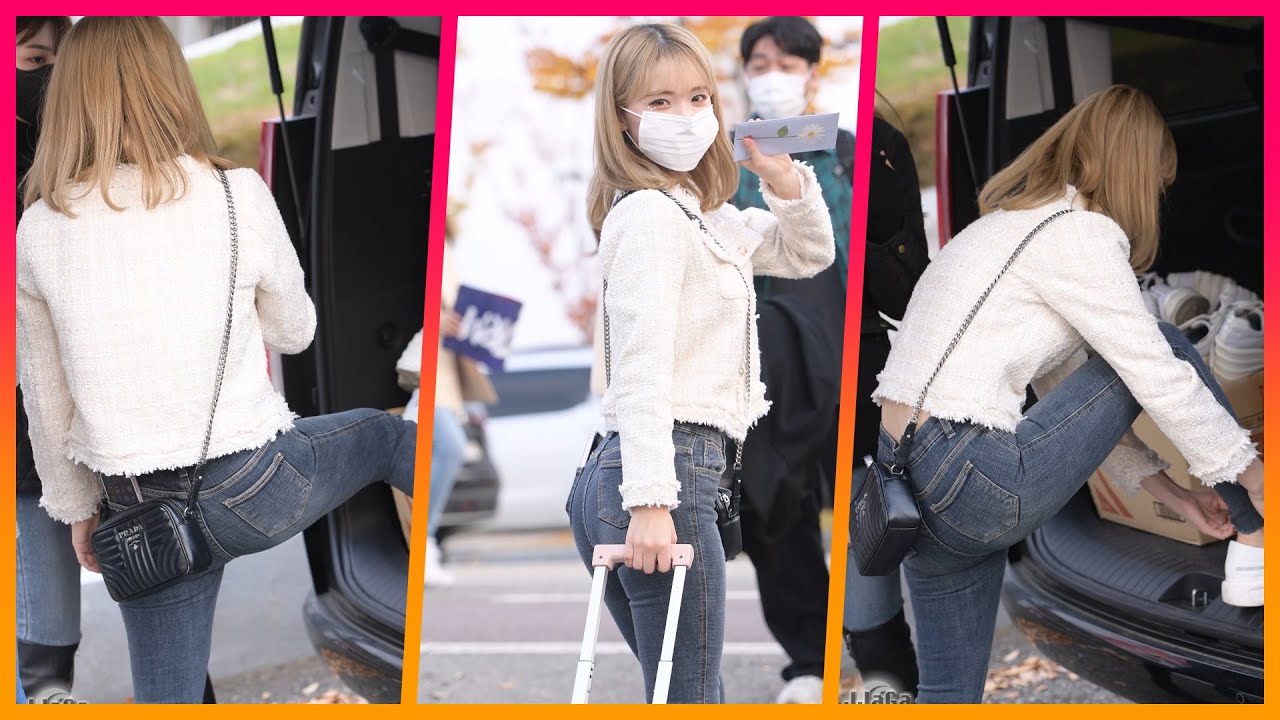 211031 이다혜 치어리더 퇴근길 직캠 By JJaGa @수원실내체육관 #한국전력 #빅스톰