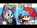 Friday Night Funkin&#39; VS Nyan Cat V1 FULL WEEK + Cutscenes (FNF Mod/Remastered) (Nyan Cat Meme)