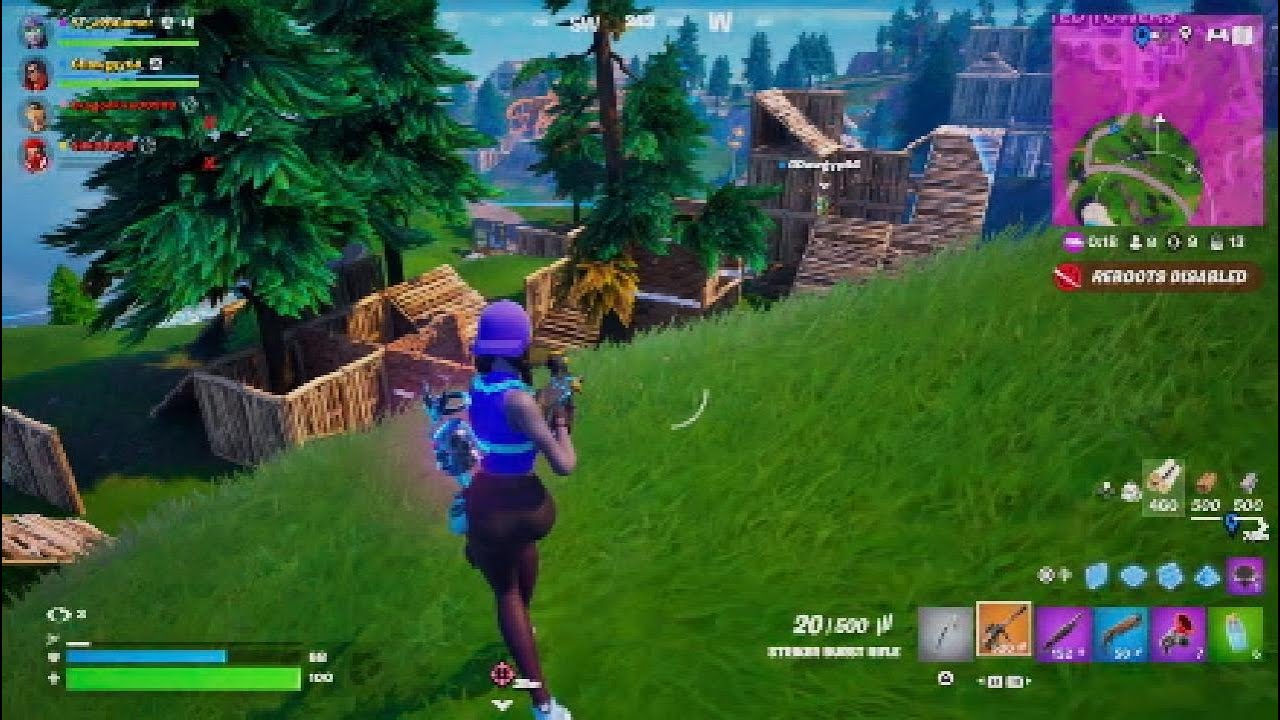 Playing squads with random people ( Fortnite ) - YouTube