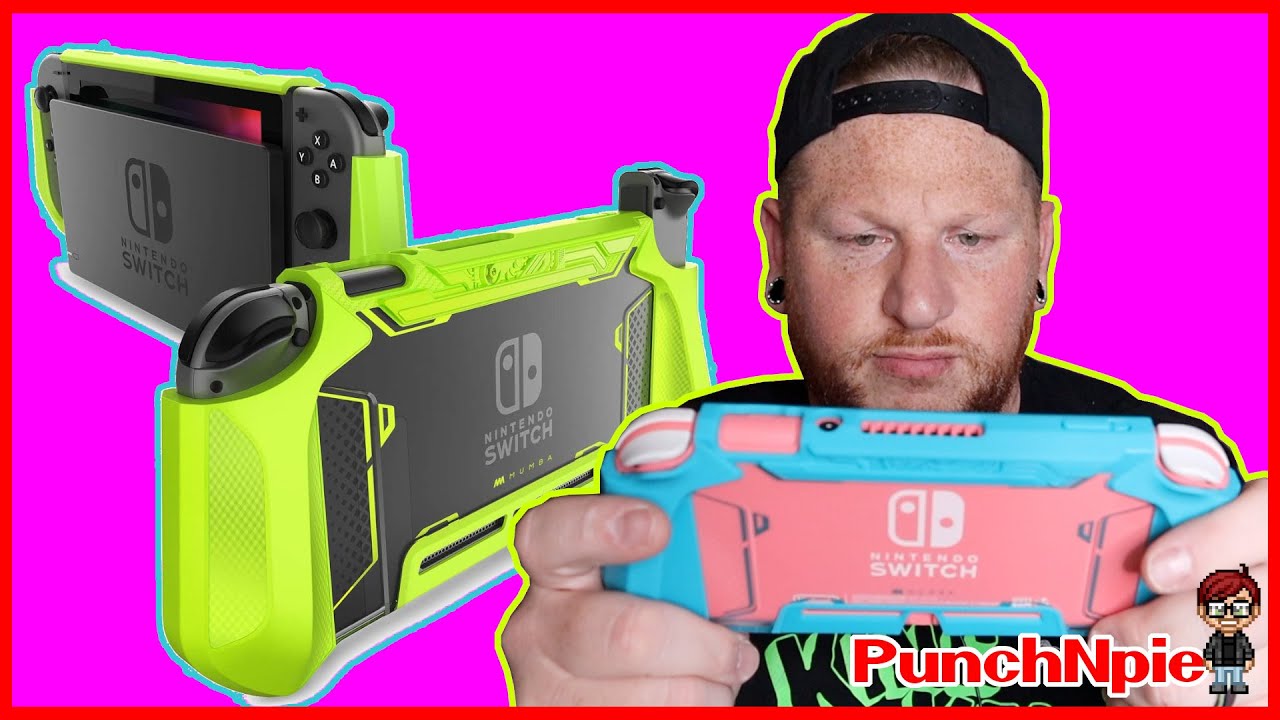 ned Andet Telemacos MUMBA Nintendo Switch and Switch Lite Grips Cases!!! Unboxing and REVIEW!  Blade Series - YouTube
