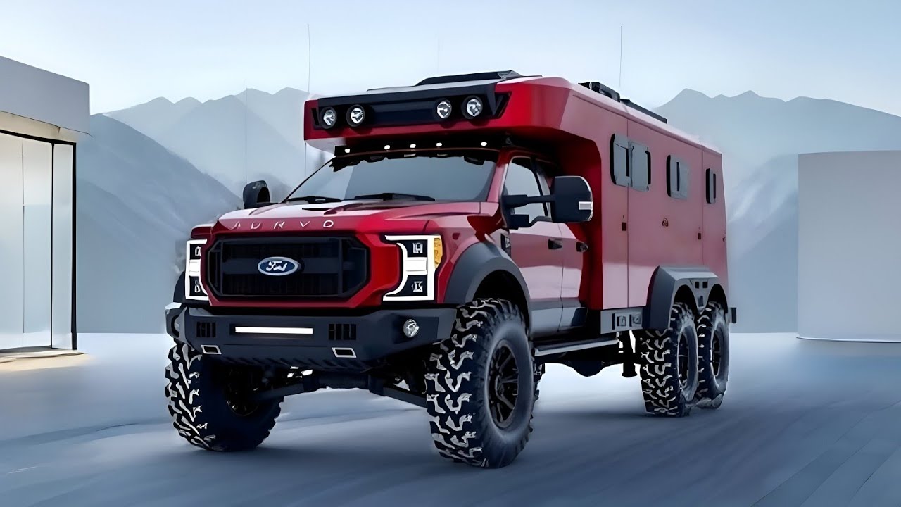 2025 Ford Motorhome Camper Truck: Adventure, Luxury, and Power Combined ...