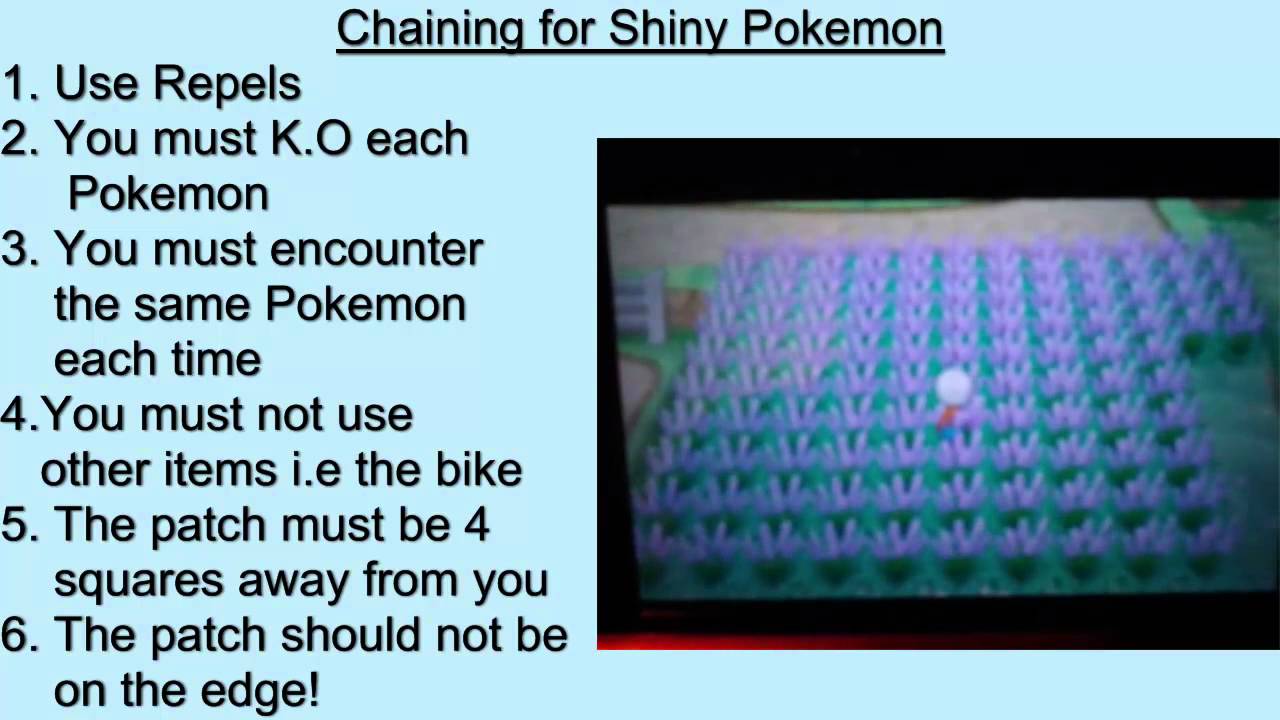 Pokemon X and Y: How to Chain for Shinys Using the Pokeradar