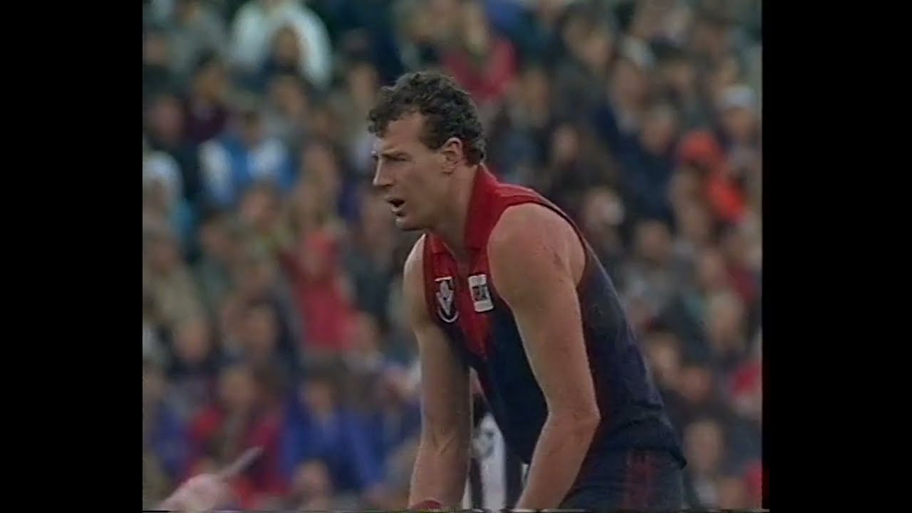 Darren Bennett - Melbourne - 4 goals v Collingwood - 1989 Elimination  Final - VFL Park - VFL