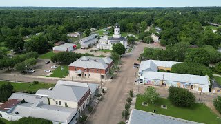 Port Gibson MS drone, gopro drive around, photos