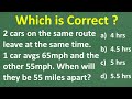 Math Problem Solving Quiz