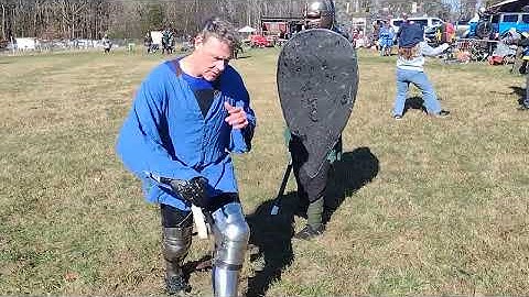 Duke cristoff gives a quick lesson (3 DoG knight Thanksgiving practice (11 29-25