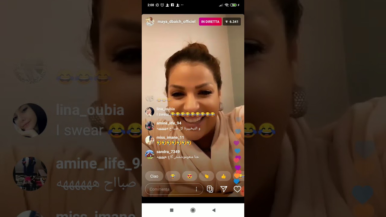 Live Maya dbaich👌😅مايا تنصحكن ماتز جيش إلى ماكنتيش خدامة و العدوزة عمرها تبغيك👌