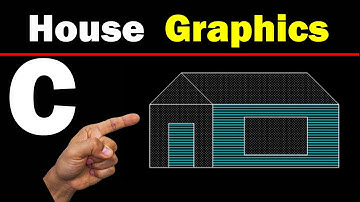 Program To Draw a House In C Graphics (July 2019) Creativity In Programming