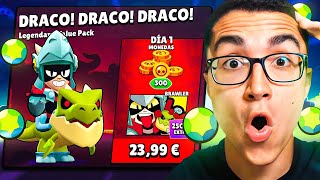 DESBLOQUEO, MAXEO y PRUEBO a *DRACO* y GANO a SNAKETHUG7 (NUEVO BRAWLER)