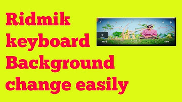 How to change Ridmik Keyboard background || Wonderman[Bangla tutorial]