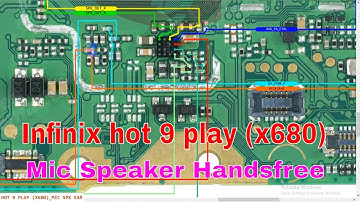 Infinix hot 9 play (x680) Mic Speaker Handsfree Problem Solution Jumper Ways