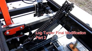 Timber King 1400 Log Turner Final Modification Part 2