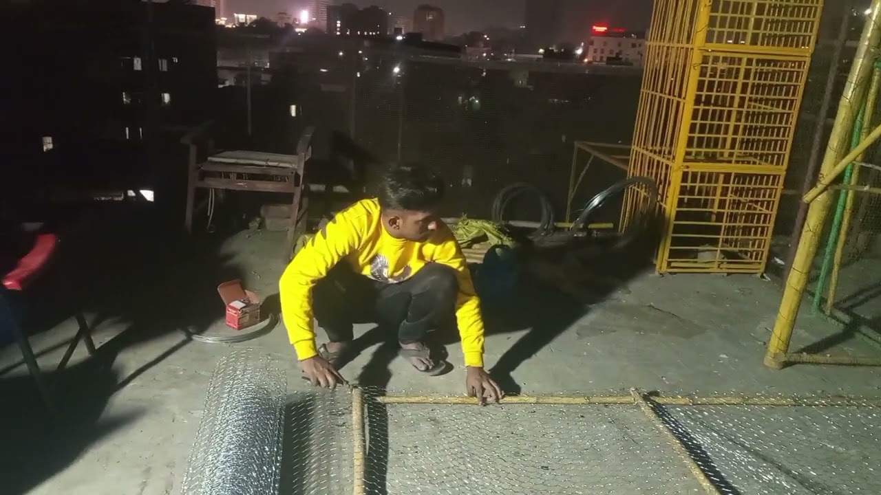 فیصل بھٹی کے مقابلے میں جال کی تیاری