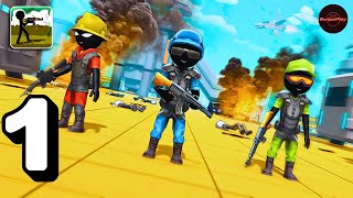Stickman Gun Shooter 3D – All Levels 1–8 | Mobile Puzzle Quest | SwipePlay Mobile Gaming #1 screenshot 4