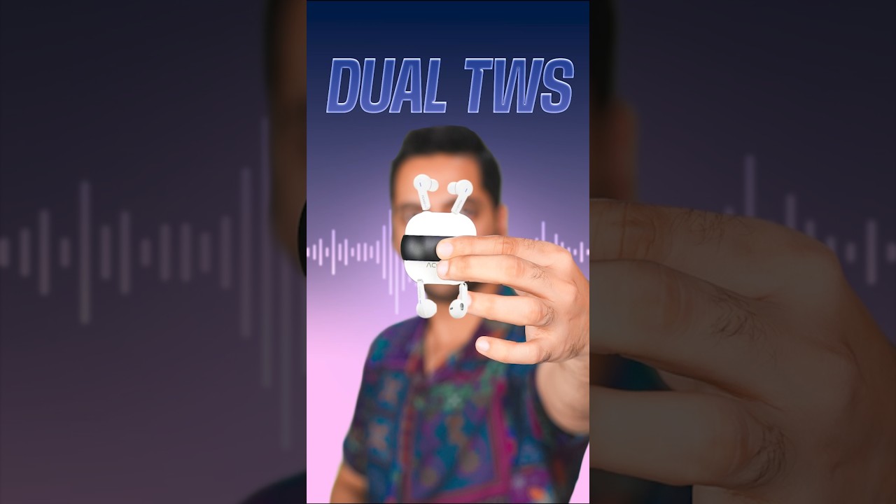 I Tried World's First Dual TWS Earbuds ! #shorts