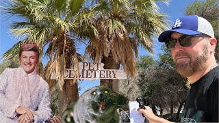 LIBERACE, PRESIDENT FORD FAMOUS PET CEMETERY PALM SPRINGS AREA