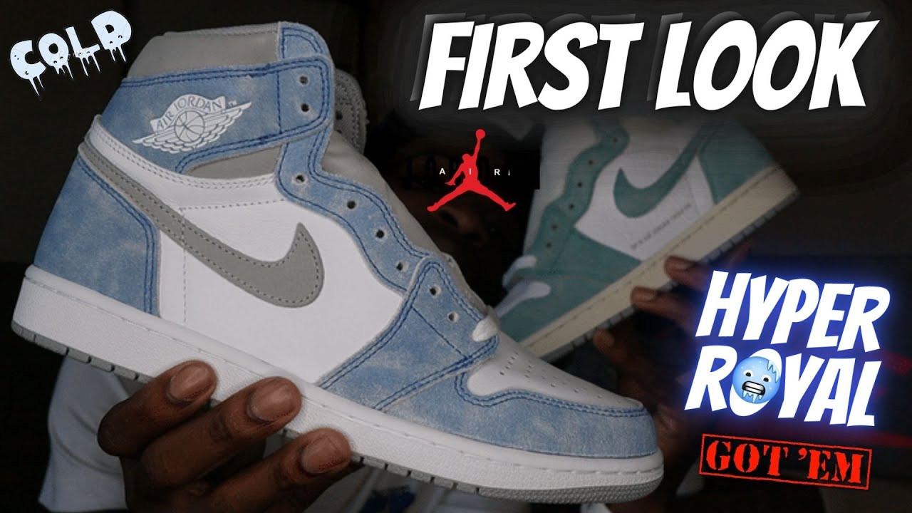 FIRST LOOK!! IS THE JORDAN 1 HYPER ROYAL BETTER THAN THE TURBO GREENS?? OVERVIEW & COMPARISON!!
