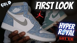 First Look Is The Jordan 1 Hyper Royal Better Than The Turbo Greens?? Overview & Comparison