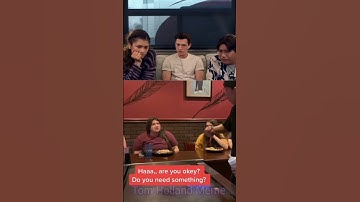 Tom Holland react Try to laugh Part #88. #tomholland #trynottolaugh #funny