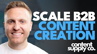 How to Transform Your B2B Brand into a Media Company & Scale Content Creation #contentsupply
