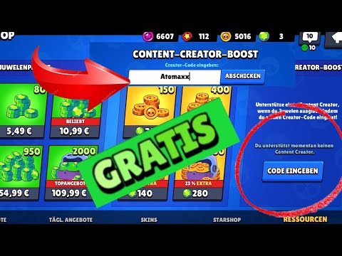 Erstellung eines CREATOR CODE IN BRAWL STARS 2020 Alle ...