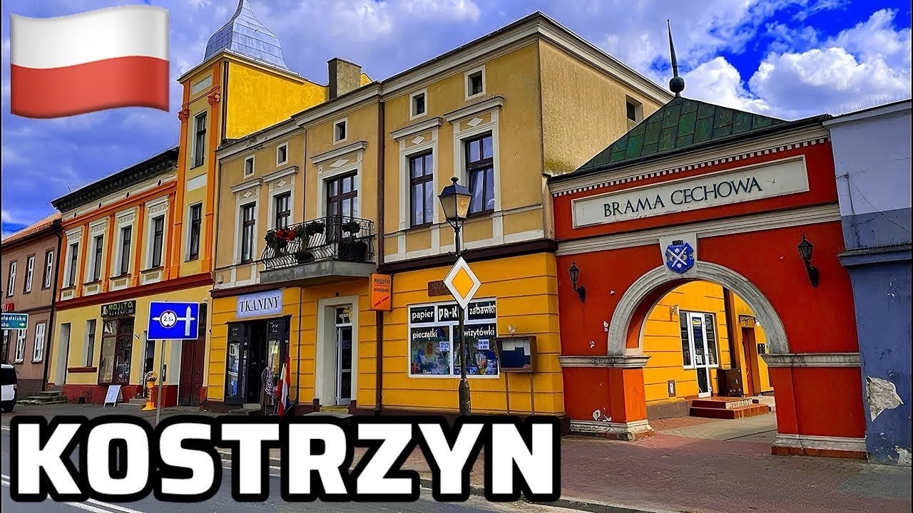 Польша / Kostrzyn / приятно удивлены. Районный городок