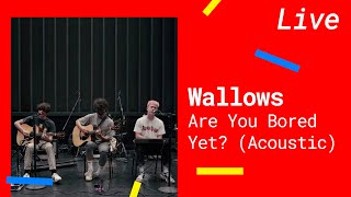 Wallows – Are You Bored Yet? [Live Acoustic Performance 2020]