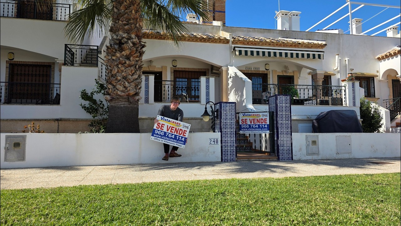 Lola Bungalow with Solarium & Annex – Villamartin Property Tour | 229,900€