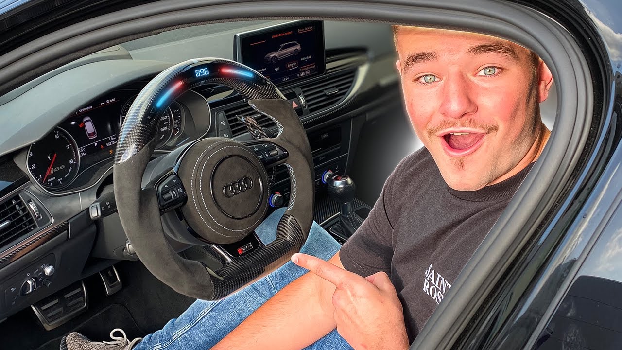 MIJN CUSTOM RS6 STUUR IS GEMONTEERD!
