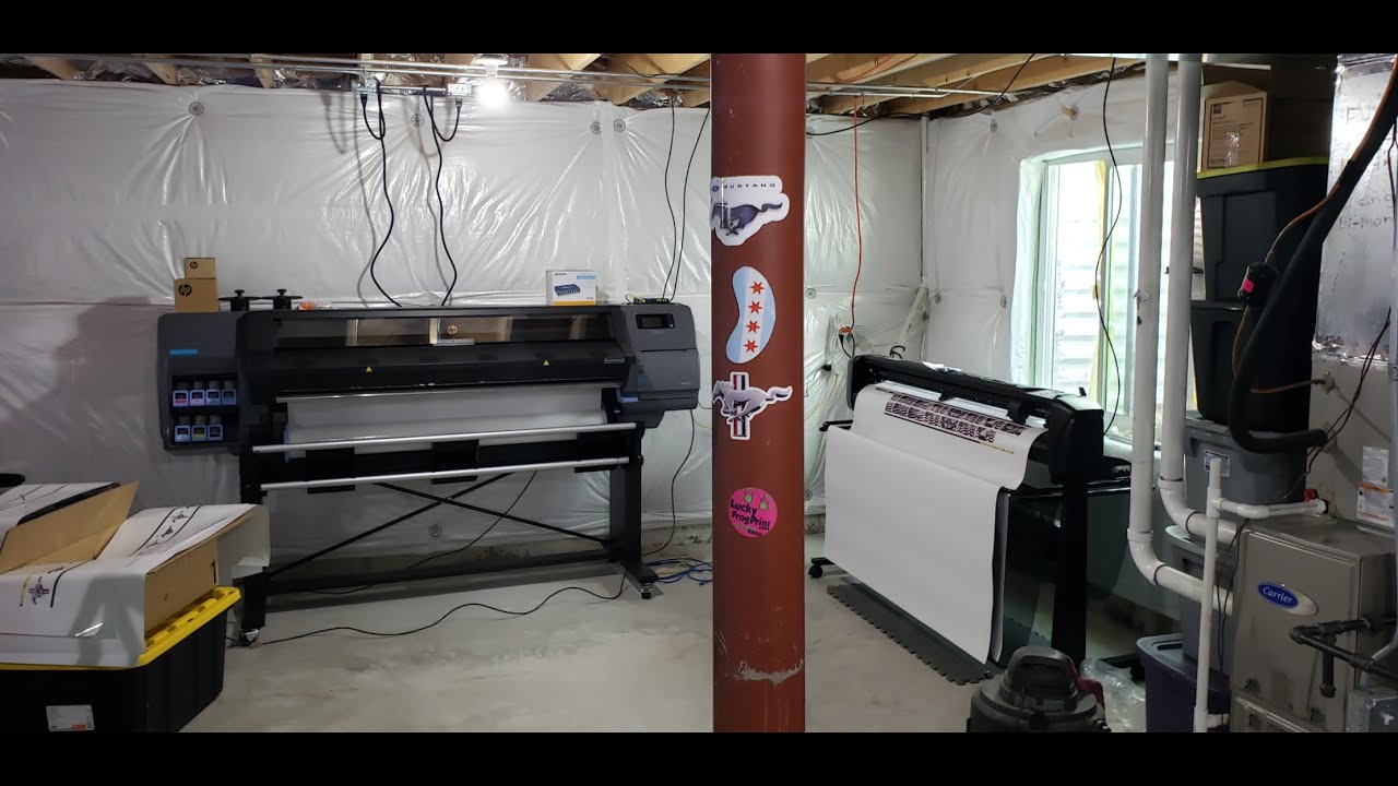 Рабочий процесс с HP Latex 115 Print Cut Combo: как я печатаю контурные наклейки и декали