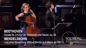 Thumbnail of Beethoven: Cello Sonata in A Major & Mendelssohn: Lied ohne Worte in D Major / Gabetta / Cho