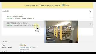 Full Finding and Requesting Print Books Update