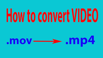 How to convert Mov video to Mp4 by FormatFactory