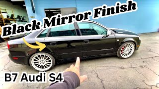 B7 Audi S4 Perfect Black Mirror PaintJob - How to achieve Quality Results!