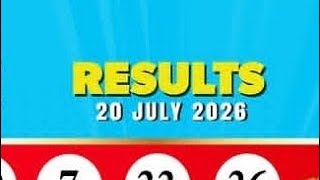 GONEW LOTTERY results 20.7.2026 monday night LUCKY6 HIT4 HIT3 HIT2 TODAY UAE screenshot 1