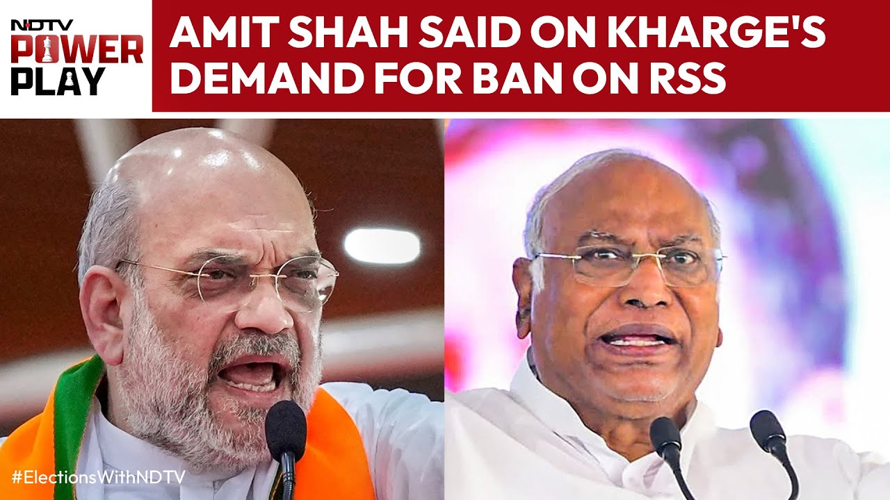 Congress Vs BJP | What Amit Shah Said On Mallikarjun Kharge's Demand For Ban On RSS