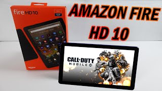 Amazon Fire HD 10 Unboxing, Gameplay  Call of Duty