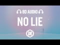 Sean paul  no lie ft dua lipa lyrics  8d audio 