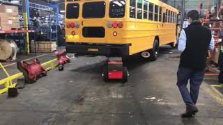 ASI Power Pusher w Remote control Bus Moving DEMO