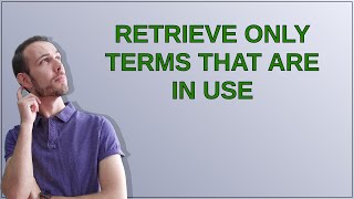 Wordpress: Retrieve only terms that are in use