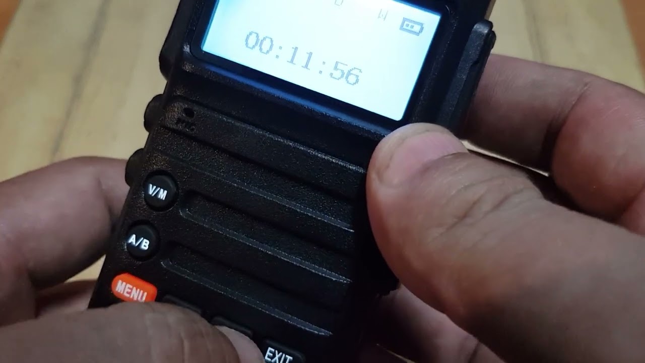 วิธีจับเวลา Motorola GP328 Plus