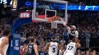 Daniel Gafford with a DAGGER Dunk on Rudy Gobert in game3 WCF🤯😤
