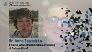 Polish Jews after the 1967-68 Campaign against Antizionism - Dr Anna Zawadzka